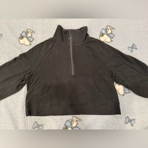 Lululemon Athletica Gray Half-Zip Pullover